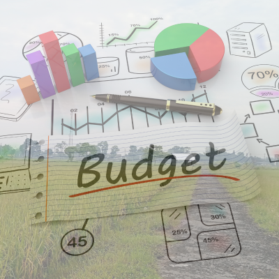 Budget 2025 rural roads project showing newly built village road