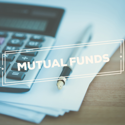 Graph comparing risk and return ratios of different mutual funds