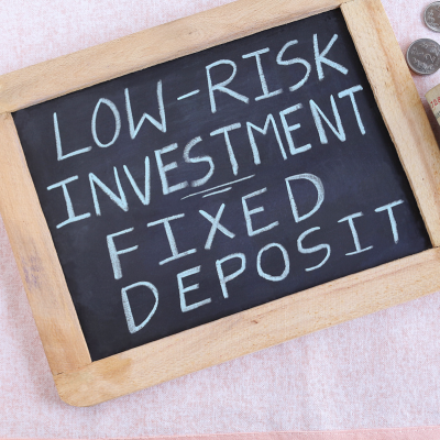 Comparison chart showing FDs vs diversified fixed income portfolio returns