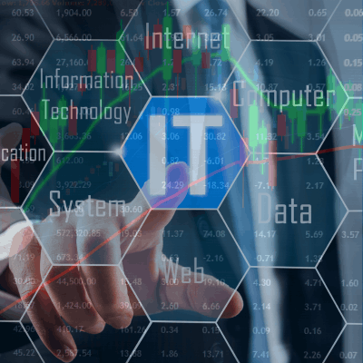 Indian IT Stocks sector down 4 percent while other sectors remain stable