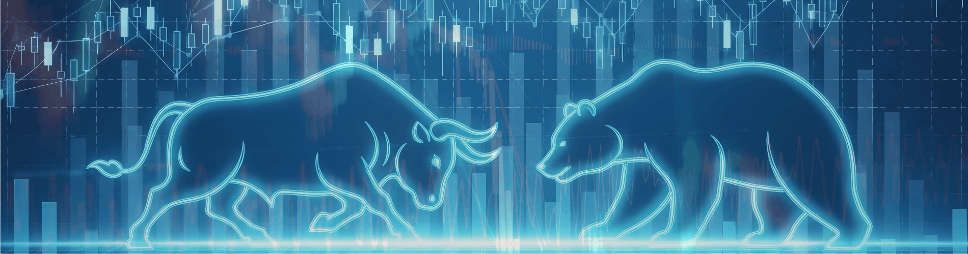 Sensex and Nifty market decline with falling stock chart and investor concern