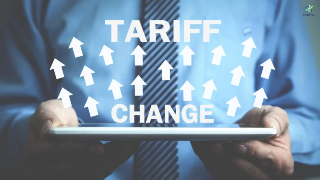 tariff announcement causing volatility in global stock markets