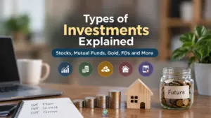 Types of Investments Explained: Stocks, Mutual Funds, Gold, FDs and…
