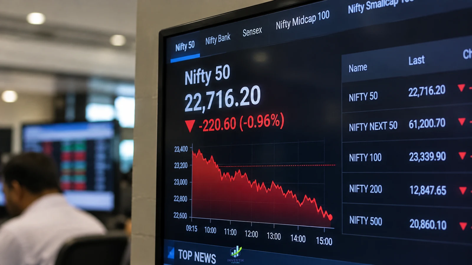 Read more about the article Nifty 50 Falls 5.7% in September: 5 Key Factors Behind the Decline