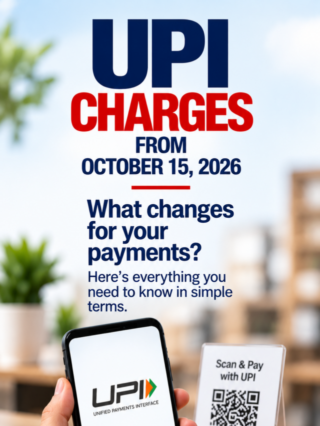 UPI Charges From October 15, 2026: What Changes?